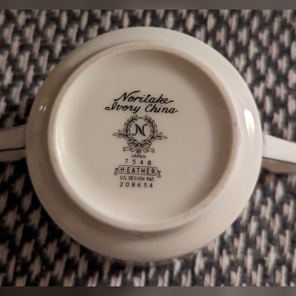 Heather by Noritake Sugar Bowl, Excellent Condition - Picture 4 of 5